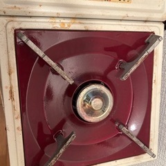 カセットコンロ。
