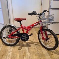 JEEP ジープ 18インチ キッズバイク 子供用自転車 レッド