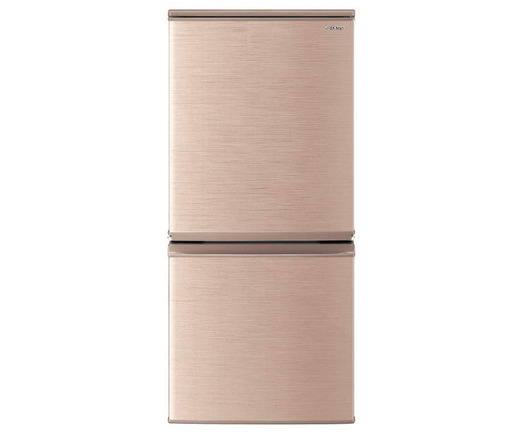 シャープ SHARP 冷蔵庫(幅48.0cm) 137L つけかえどっちもドア 2ドア ブロンズ系 SJ-D14E-N