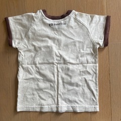 Tシャツ　ブラウン　90サイズの画像