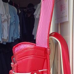 ランドセル・中古【差し上げます】 さくらや川口店～学生服リユースショップ　～赤～　20230620の画像