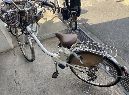 地域限定送料無料 パナソニック ビビ DX 12AH 新基準 子供乗せ 白