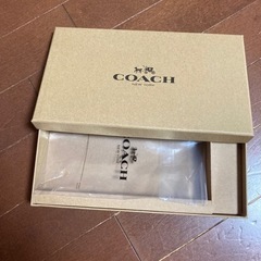 coachの空き箱の画像