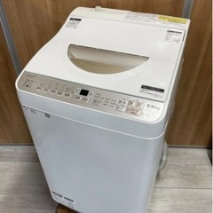 乾燥機能付き?洗濯機 SHARP ES-TX5B-N 2018年製 5.5kg☀️??