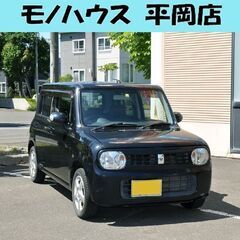 【苫小牧西店在庫】 スズキ アルトラパン X 車検(令和7年2月) 2010年式(H22年) プッシュスタート スマートキー CVT HDDナビ フルセグTV ETC エアコン DBA-HE22S 黒 ブラック 札幌市 清田区 平岡の画像