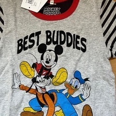 ミッキー&ドナルド　半袖Tシャツ　新品の画像