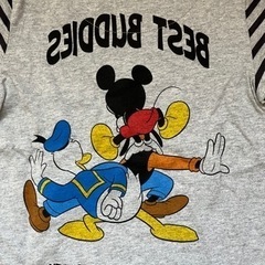ミッキー&ドナルド　半袖Tシャツ　新品の画像