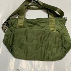 2WAYナイロンキルティングトートBAG 軽量 春夏秋冬の画像