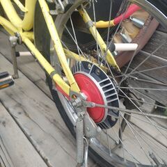 2人乗り自転車の画像