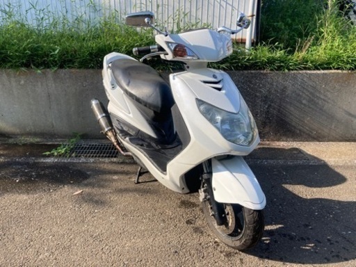 軽整備済み‼️ シグナスx 社外マフラー　オイル、プラグ新品　配送可能