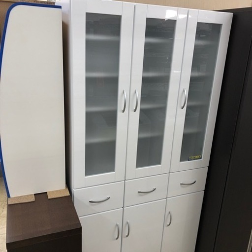 食器棚 ホワイト