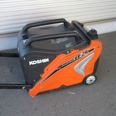 工進/KOSHIN インバーター発電機 GV-28i 2.8KVA アウトドア キャンプ 非常用の画像