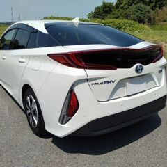 家庭用100V充電可.急速可！プリウスPHV-A！メーカー11.6インチナビ プリクラ レ-ダークルーズ 衝突緩和 検R6.7の画像