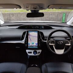 家庭用100V充電可.急速可！プリウスPHV-A！メーカー11.6インチナビ プリクラ レ-ダークルーズ 衝突緩和 検R6.7の画像