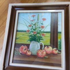 絵画（額縁付き）３枚＋αの画像