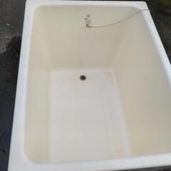 （お話中）風呂桶　水槽の画像