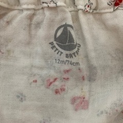 【プチバトー】１２month ７４cmの画像