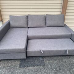 IKEA　イケア　フリーへーテン　コーナーソファベッドの画像