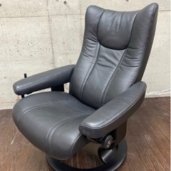 北欧家具 ノルウェー EKORNES エコ－ネス リクライニングソファ オットマンの画像