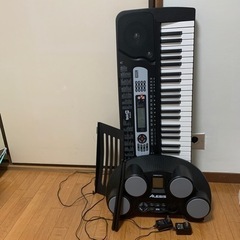 無料　電子キーボード　電子ドラムセット
