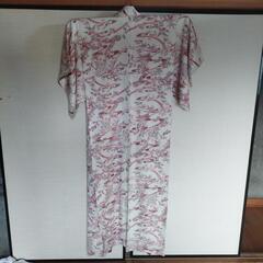 着物　白　総絞り　赤　美品 4の画像