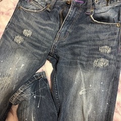 値下げしました Karlkani(カールカナイ)ダメージジーンズ