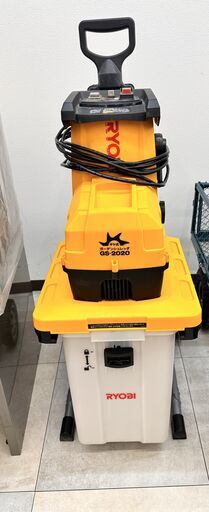 【中古品】RYOBI GS-2020 ガーデンシュレッダー 100V