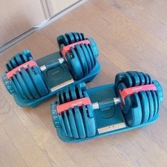 可変式ダンベルとフラットベンチセット　価格交渉あり 可変式ダンベルとフラットベンチセット 価格交渉あり