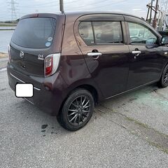 ミライース★車検７年６月まで★走行６３０００ｋｍ★HDDナビ地デジテレビ★社外アルミホイルの画像