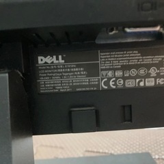 DELL製　PCモニターの画像
