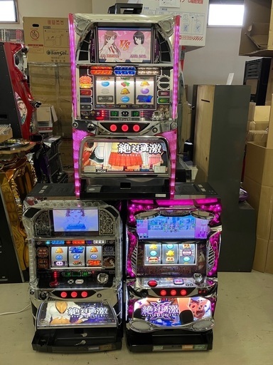 パチスロ　絶対衝撃123 3台セットまとめ売り