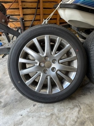 トヨタ純正17インチホール4本