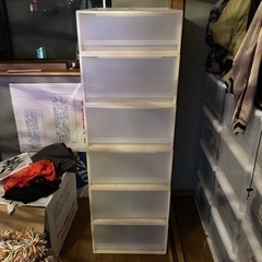 無印良品　衣装ケース５段➕１段