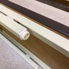 くもん教室で使っていた学習用長テーブル　180×35×70 普通の会議用テーブルより細幅の画像
