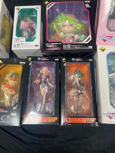 マクロスF フィギュア　11個セット　シェリル、ランカ　一番くじ　花魁シェリル有り