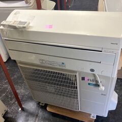 ☆中古￥34,800！【会員価格￥34,800】FUJITSU　10畳用2.8kwルームエアコン　家電　2018年製　AS-M28G-W型　【BF138】