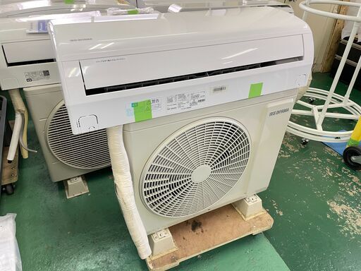 商談中★アイリスオーヤマ★ ルームエアコン 2020年 IHF-2204 2.2kw 6畳用 省エネ リモコン付 エアコン 生活家電 福島 郡山市 a