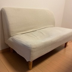 二人がけソファー　ジャンク品