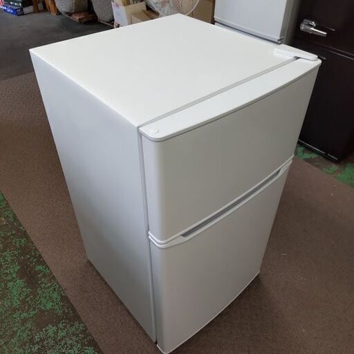 2ドア　85L　19年製　近隣配送無料　美品　エタノール済　サブ　一人用