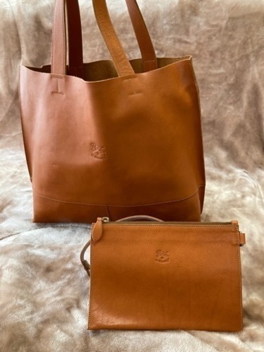 イル ビゾンテIL BISONTEトートバッグ　ショルダーバッグ　ポーチ　セット