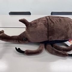 60cm！カブトムシ&ヘラクレスオオカブト　BIGぬいぐるみ　２体セットの画像