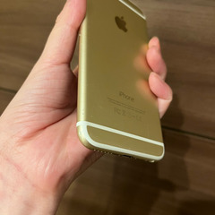 iphone6 ゴールド　64g    バッテリー83％の画像