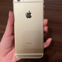 iphone6 ゴールド　64g    バッテリー83％の画像