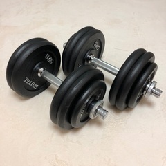 IROTEC アイロテック アイアン ダンベル 片手30kg×2個
