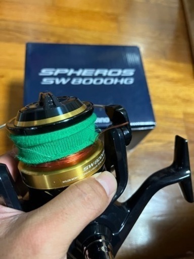 シマノ　21スフィロスSW 8000HG