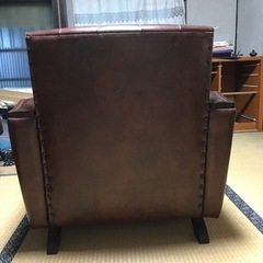 アンティーク　１人用ソファー　昭和　古家具　古民家　②の画像