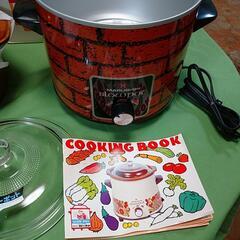 【５００円】スローポット マルビシ 電気陶器鍋の画像