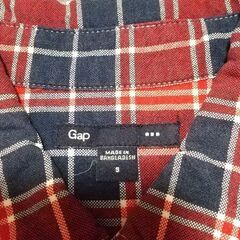 GAP　チェックシャツの画像