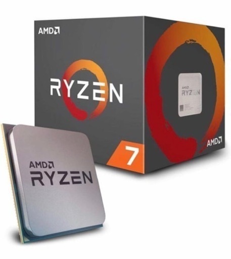 【新品未使用】AMD CPU Ryzen 7 2700 with Wraith Spire (LED) cooler YD2700BBAFBOX B350 B450 A520 B550 X570