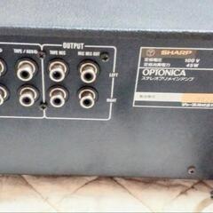 シャープOPTONICAプリメインアンプ
SM-1010　音出し確認済
の画像